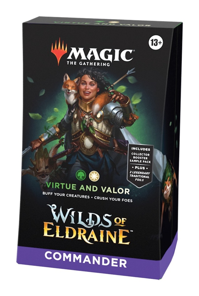 Magic The Gathering: Wilds of Eldraine: Virtue and Valor Commander Deck