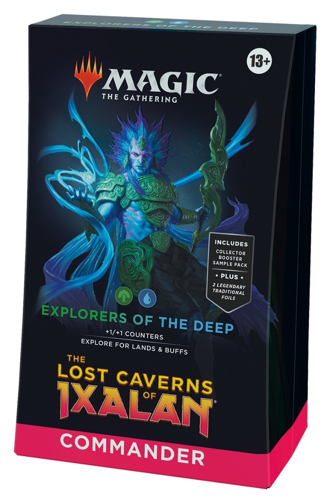 Magic The Gathering: The Lost Caverns of Ixalan: Explorers of the Deep Commander Deck