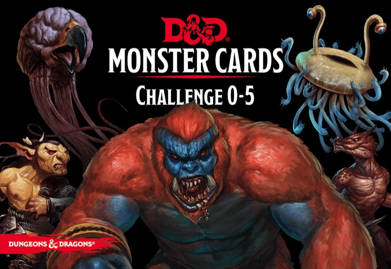 Dungeons & Dragons: Monster Cards: Challenge 0-5