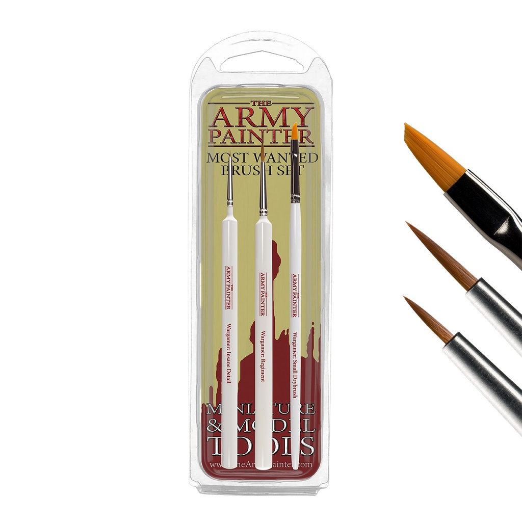 The Army Painter: Most Wanted Brush Set