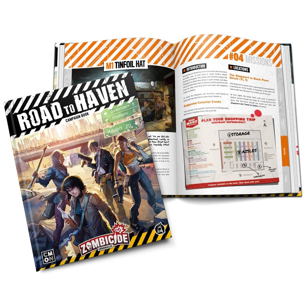 Zombicide: Chronicles: Road to Haven Campaign Book