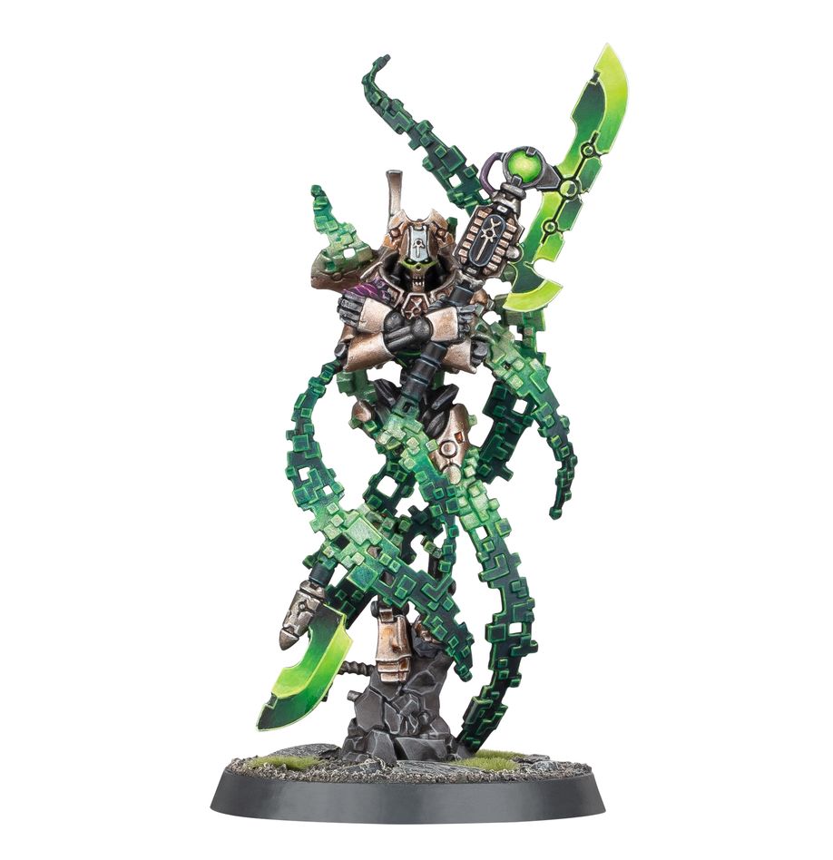 Warhammer 40k: Necrons: Overlord with Translocation Shroud