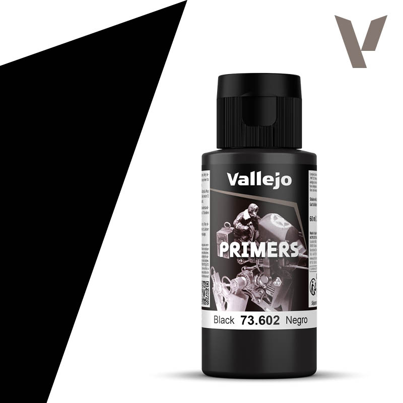 Vallejo Surface Primer: Black (60 ml)