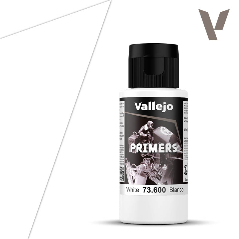 Vallejo Surface Primer: White (60 ml)