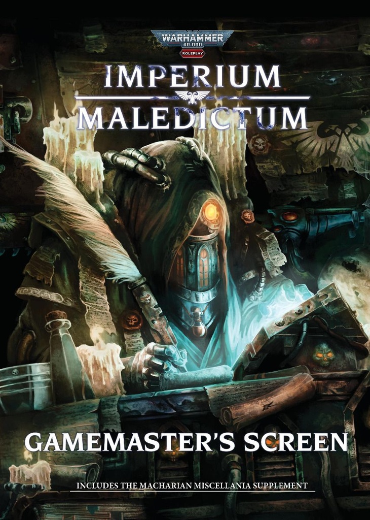 Warhammer 40,000 Roleplay: Imperium Maledictum: Gamemaster's Screen