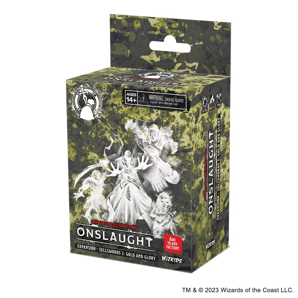 Dungeons & Dragons Onslaught: Expansion: Sellswords 2: Gold and Glory