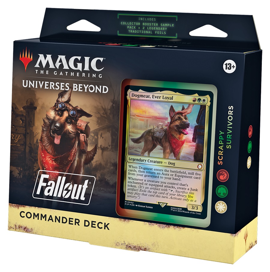 Magic The Gathering: Fallout: Scrappy Survivor Commander Deck