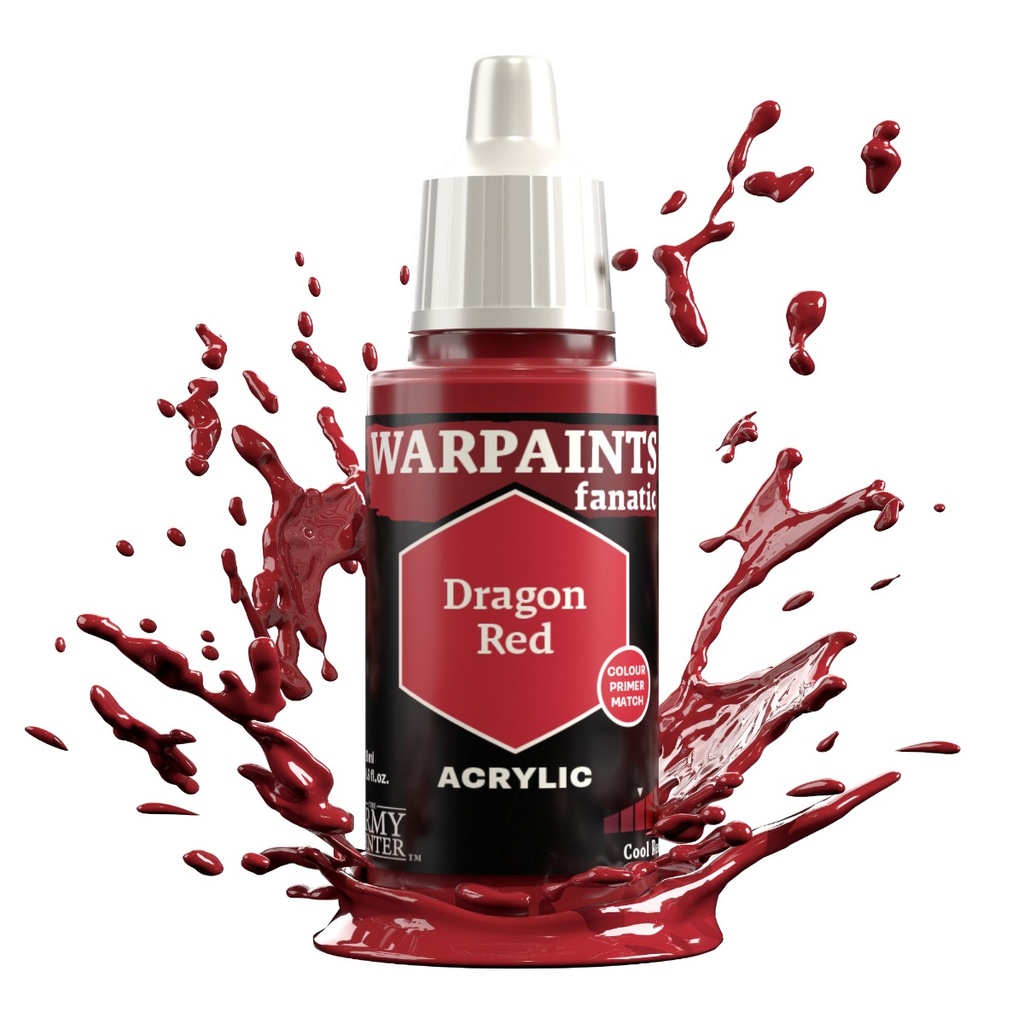 Warpaints Fanatic: Acrylic: Dragon Red