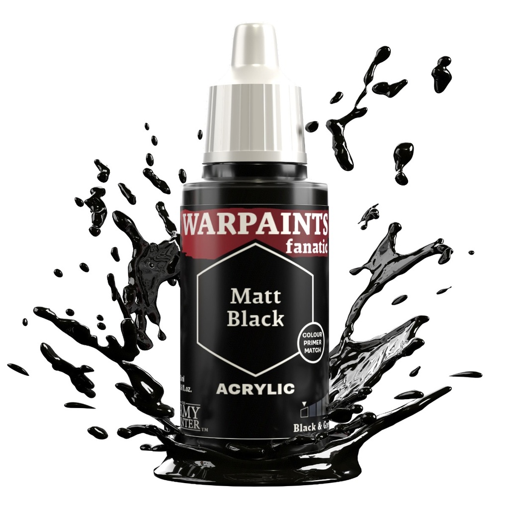 Warpaints Fanatic: Acrylic: Matt Black