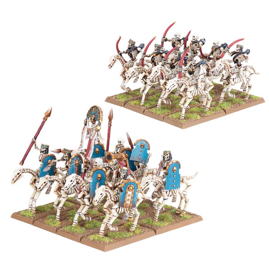 The Old World: Tomb Kings of Khemri: Skeleton Horsemen