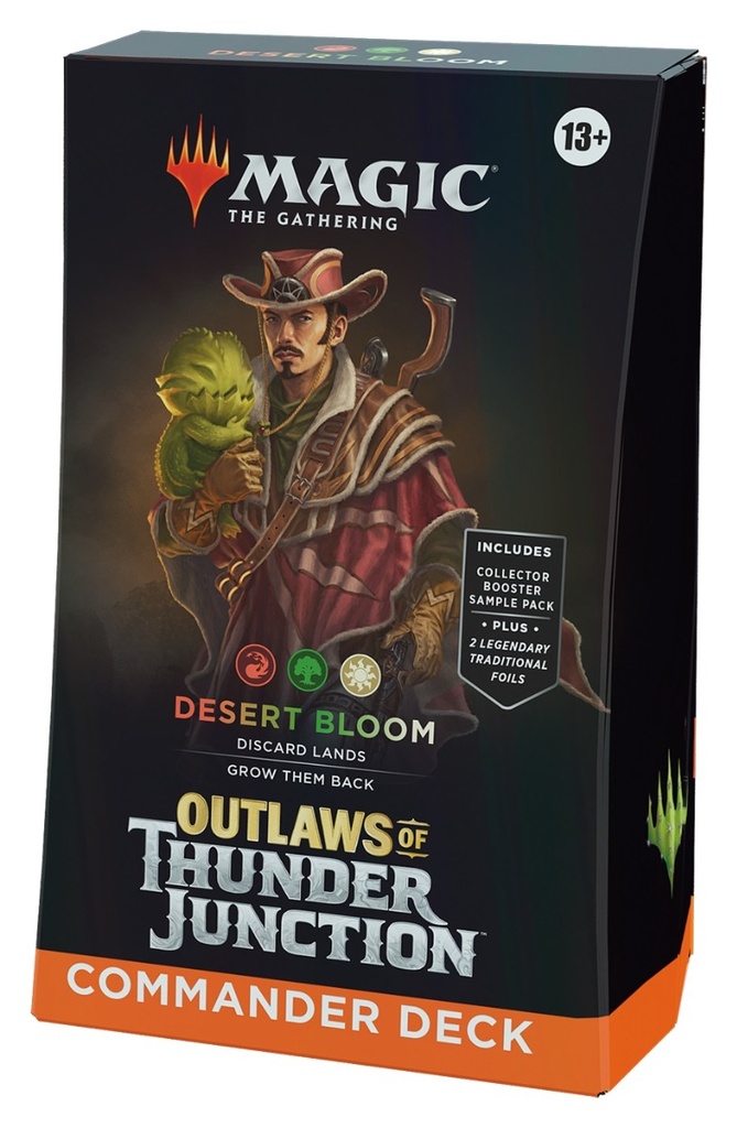 Magic The Gathering: Outlaws of Thunder Junction: Desert Bloom Commander Deck