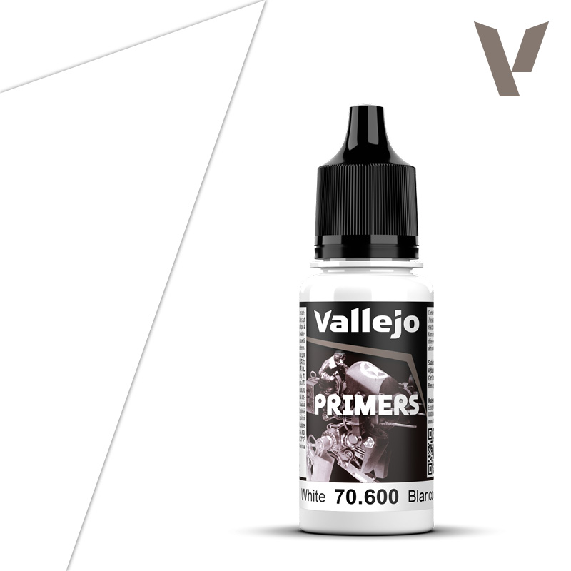 Vallejo Surface Primer: White (18 ml)