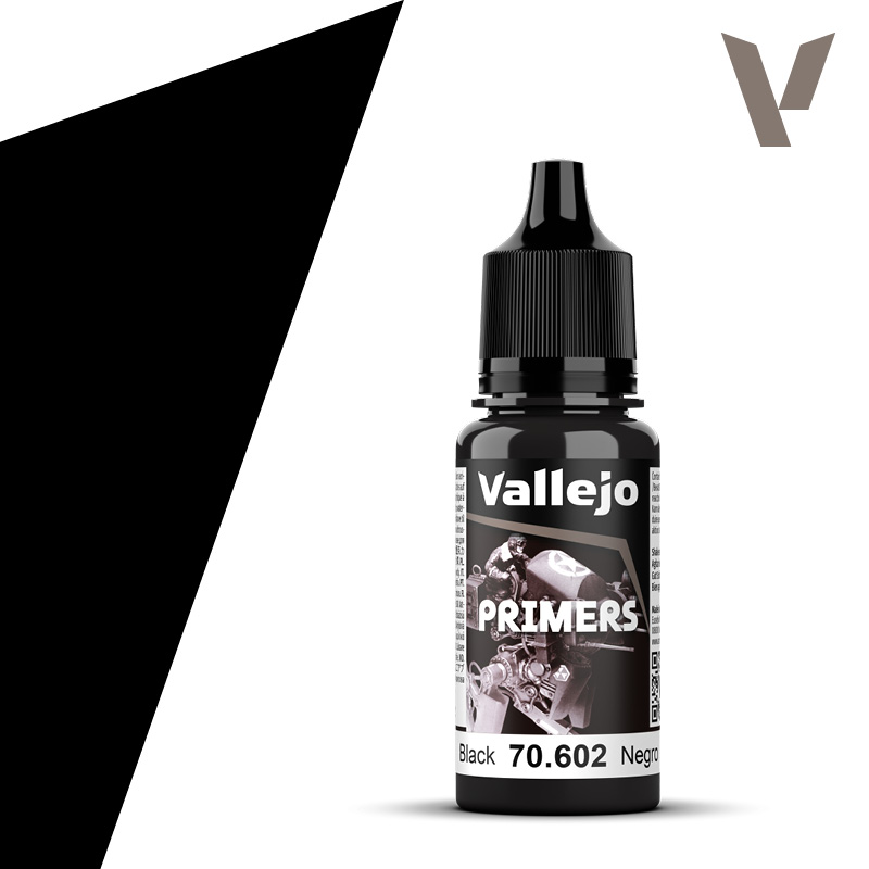 Vallejo Surface Primer: Black (18 ml)