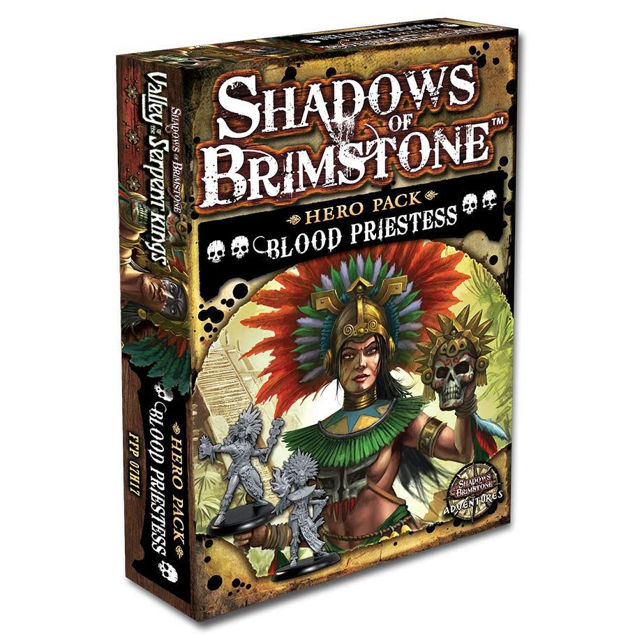 Shadows of Brimstone: Aztec Blood Priestess Hero Pack