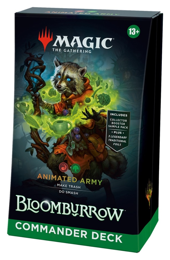 Magic The Gathering: Bloomburrow: Animated Army Commander Deck