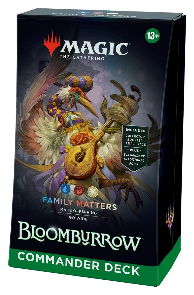 Magic The Gathering: Bloomburrow: Family Matters Commander Deck