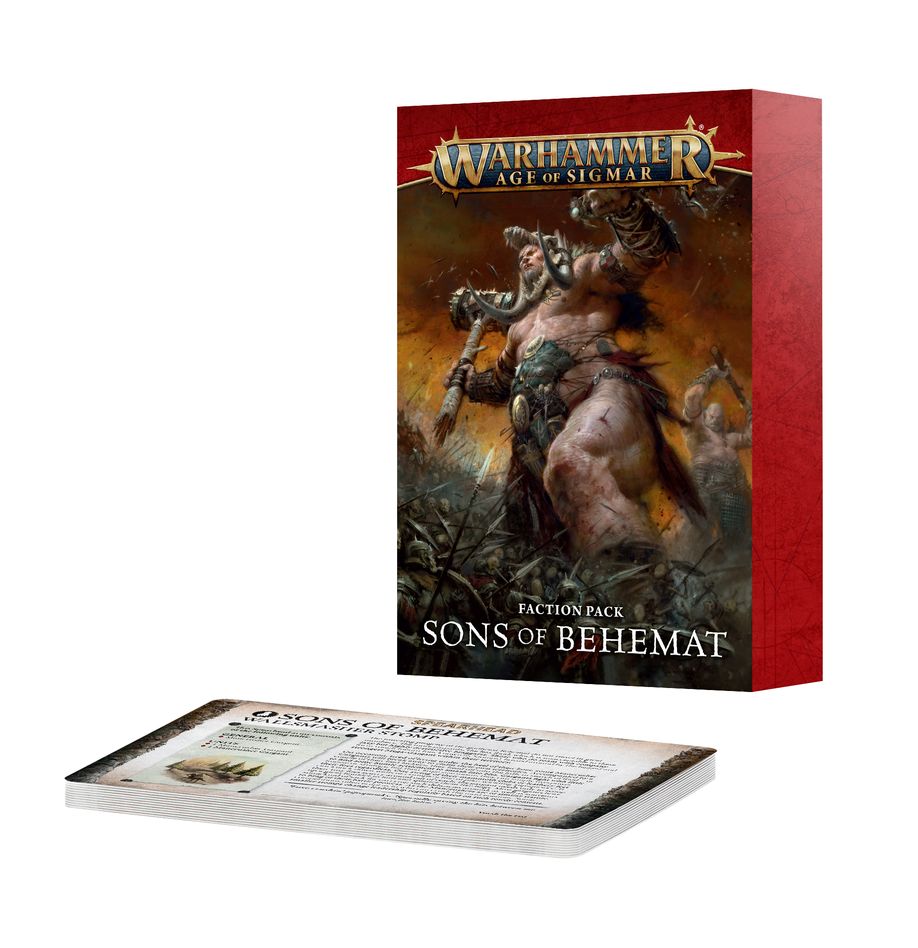 Warhammer AoS: Faction Pack: Sons of Behemat