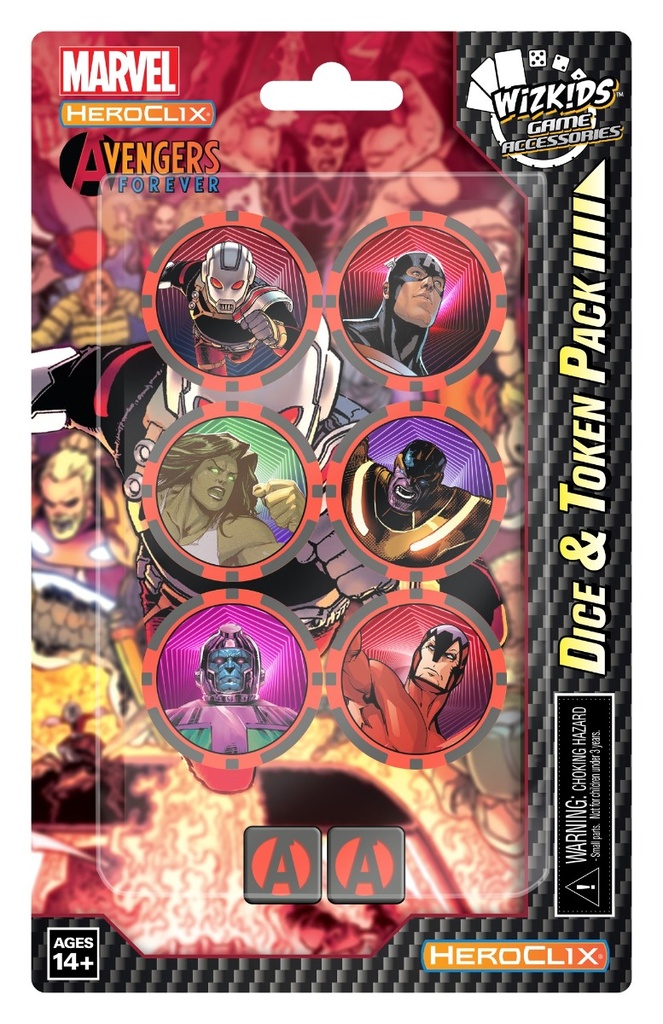 Marvel HeroClix: Avengers Forever: Dice and Token Pack Ant-Man