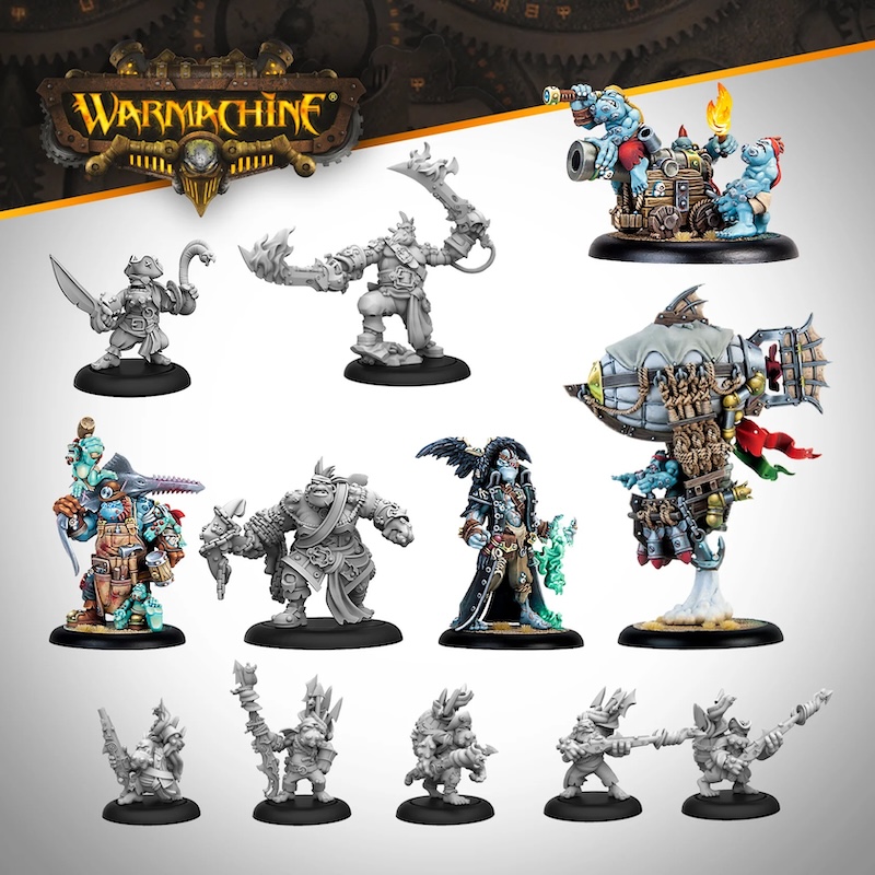 Warmachine: Southern Kriels: Brineblood Marauders Auxiliary Expansion