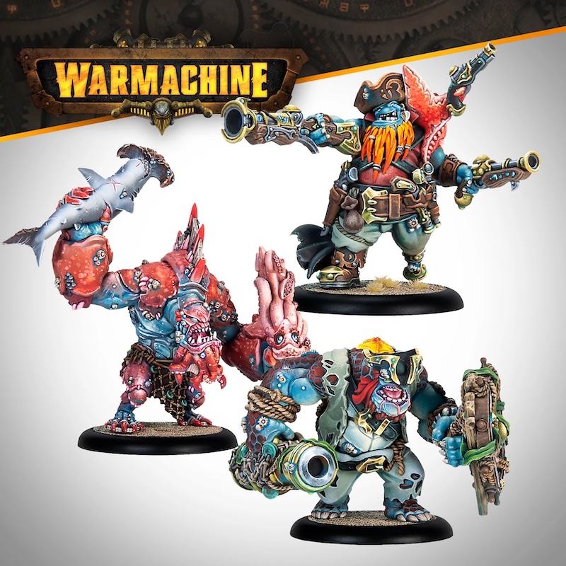 Warmachine: Southern Kriels: Brineblood Marauders Battlegroup Box