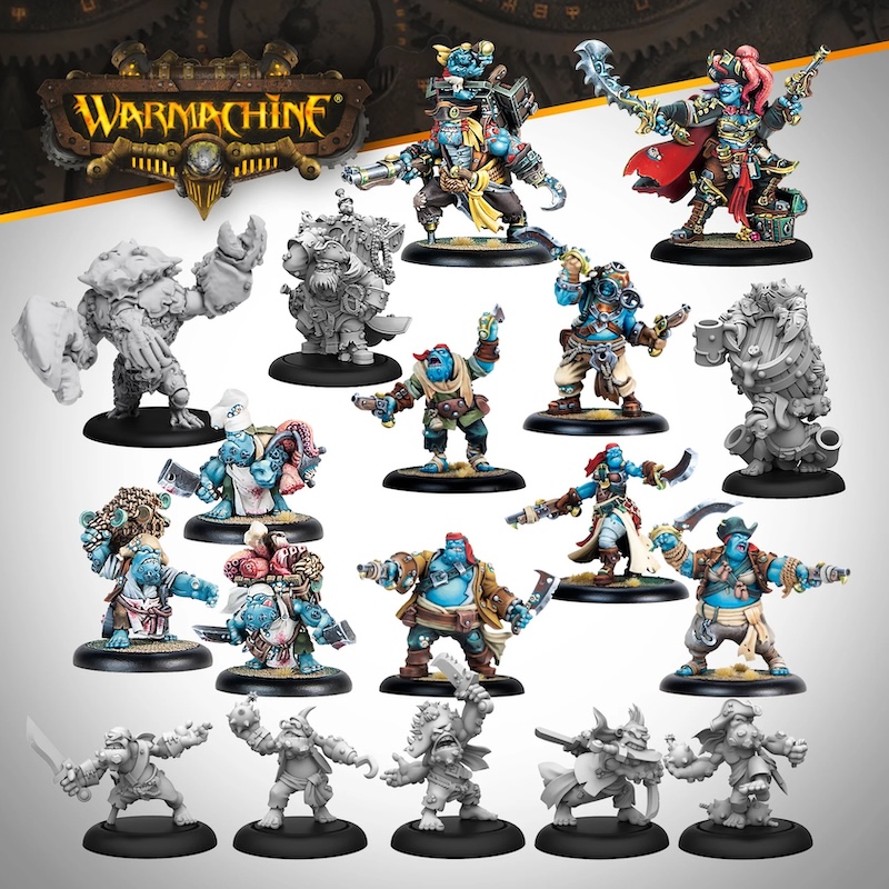 Warmachine: Southern Kriels: Brineblood Marauders Core Expansion