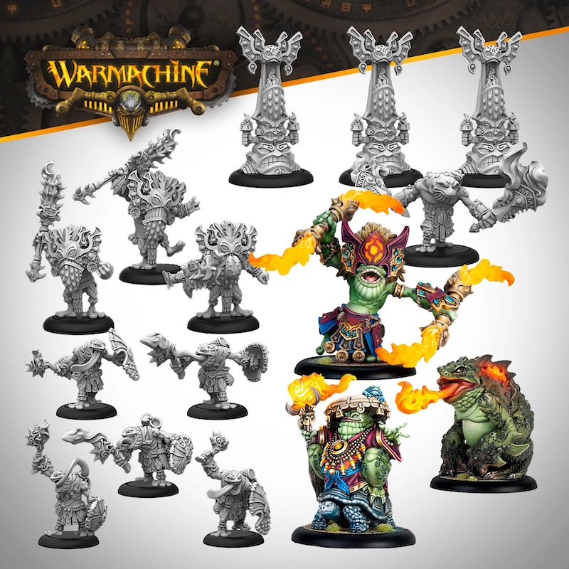 Warmachine: Southern Kriels: Fire Tongue Warriors Cadre