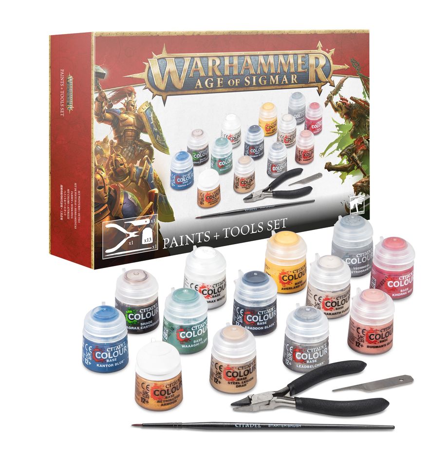 Warhammer AoS: Paints & Tools Set (2024)