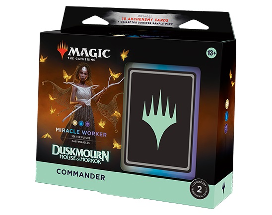 Magic The Gathering: Duskmourn: House of Horror: Miracle Worker Commander Deck