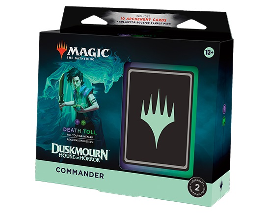 Magic The Gathering: Duskmourn: House of Horror: Death Toll Commander Deck