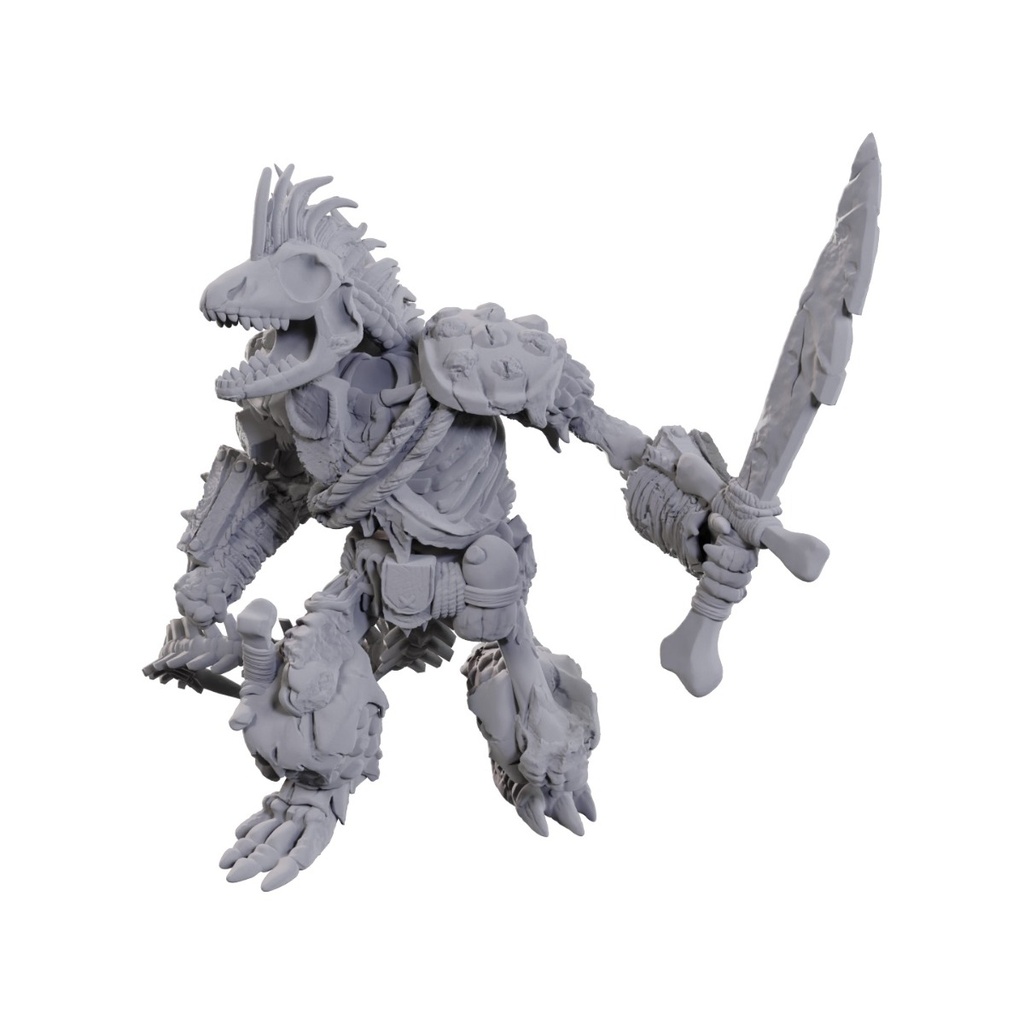 D&D Nolzur's Marvelous Miniatures: Lizardfolk Skeleton