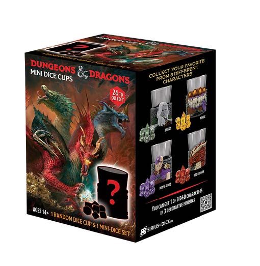 Dungeons & Dragons: Mini Dice Cup