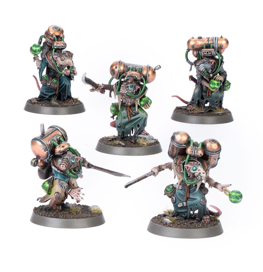 Warhammer AoS: Skaven: Acolyte Globadiers