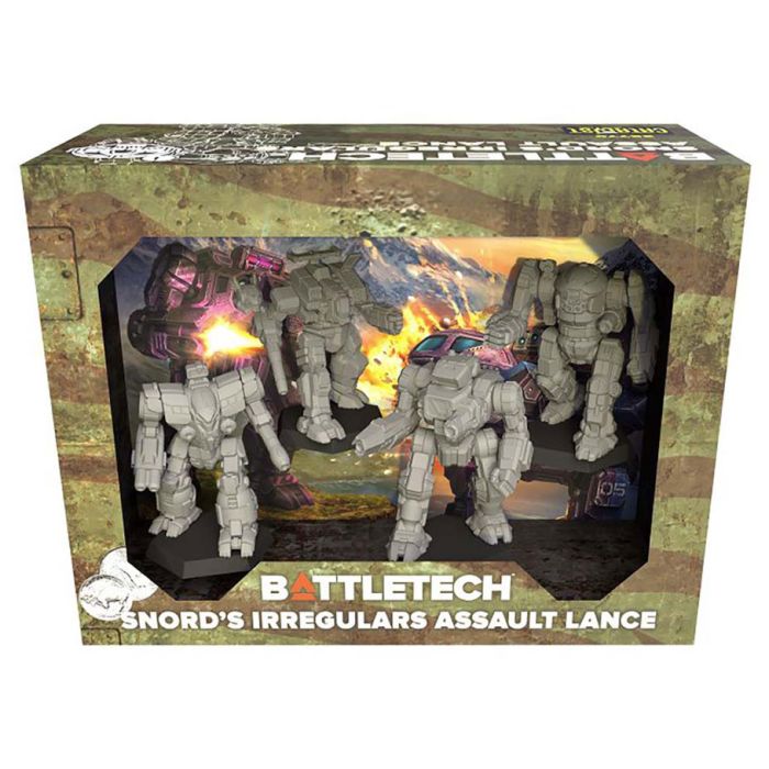 BattleTech: Snord's Irregulars Assault Lance