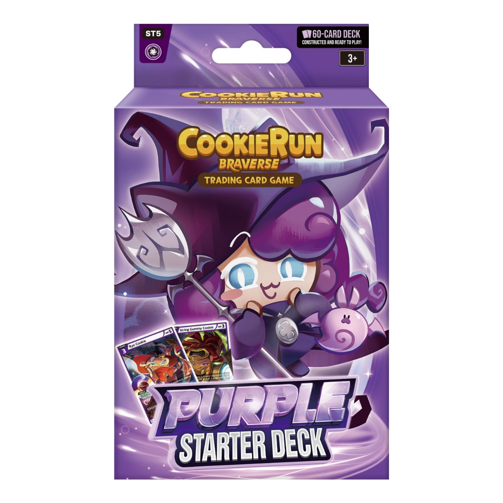 CookieRun Braverse TCG: Purple Starter Deck