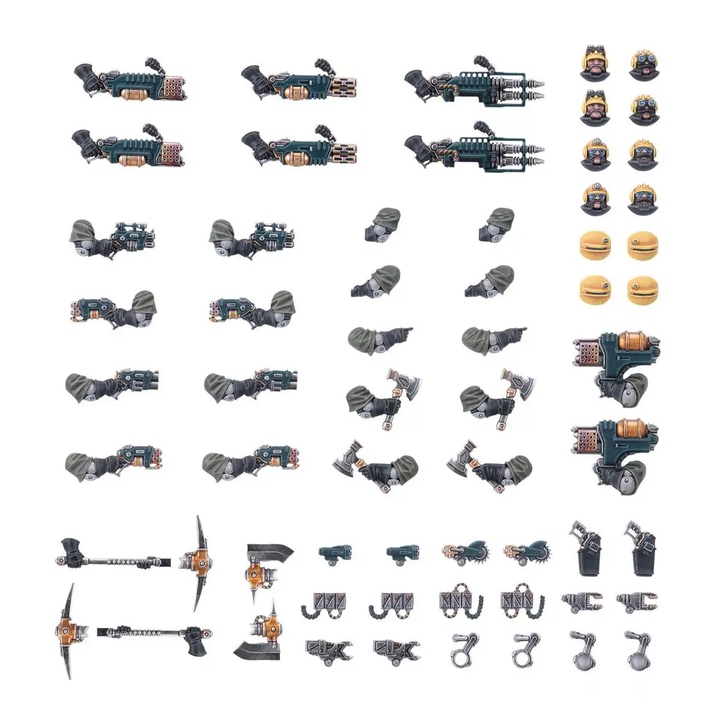 Necromunda: Squat Prospectors Weapons & Upgrades