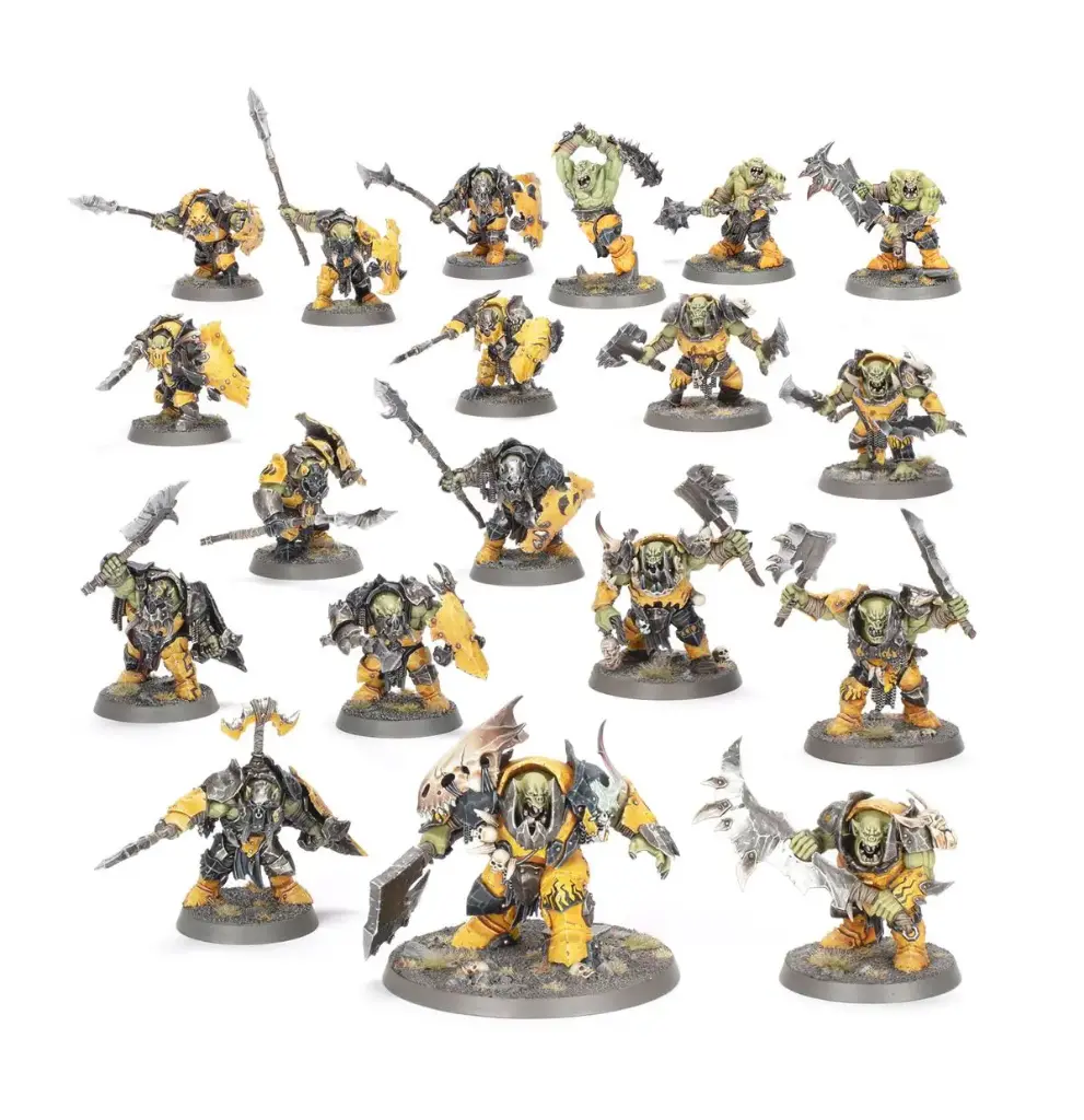 Warhammer AoS: Spearhead: Orruk Warclans: Ironjawz Bigmob