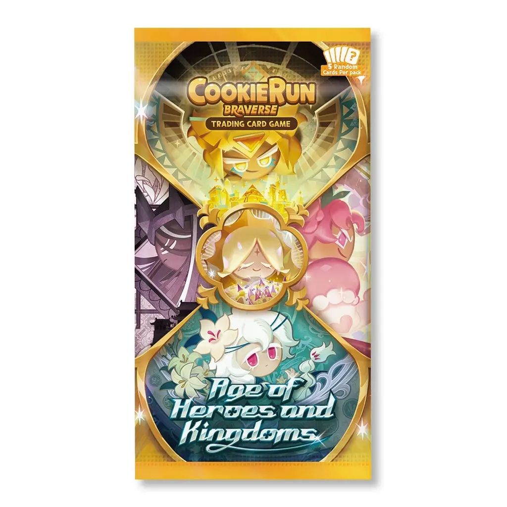 CookieRun Braverse TCG: Age of Heroes and Kingdoms: Booster Pack