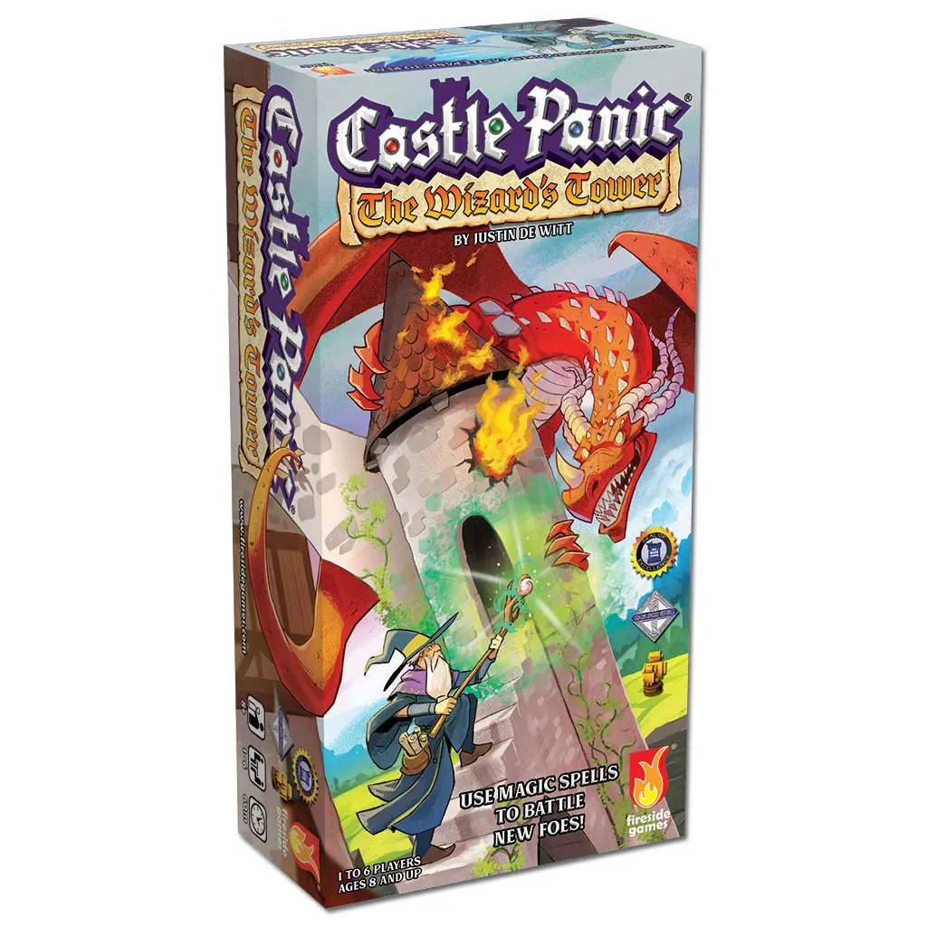 Castle Panic Second Edition: The Wizard’s Tower