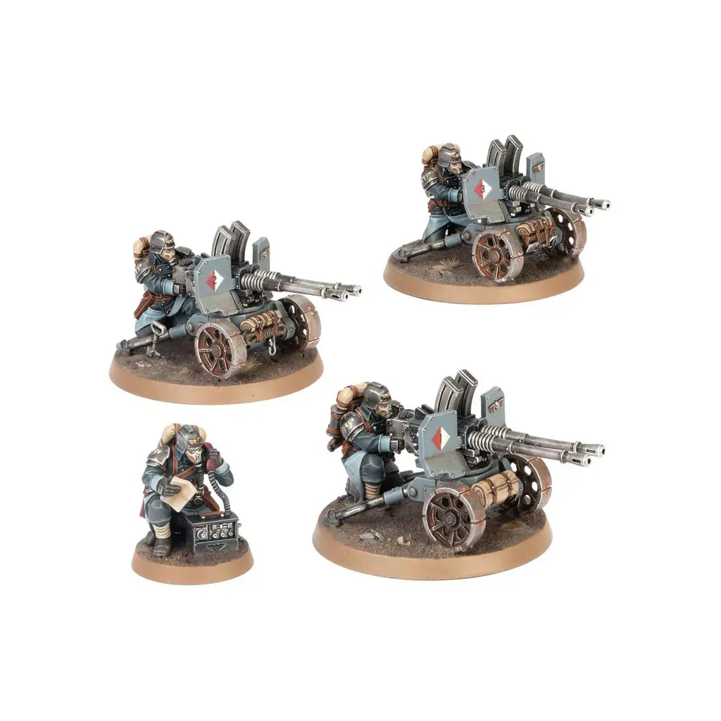 Warhammer 40k: Astra Militarum: Krieg Heavy Weapons Squad