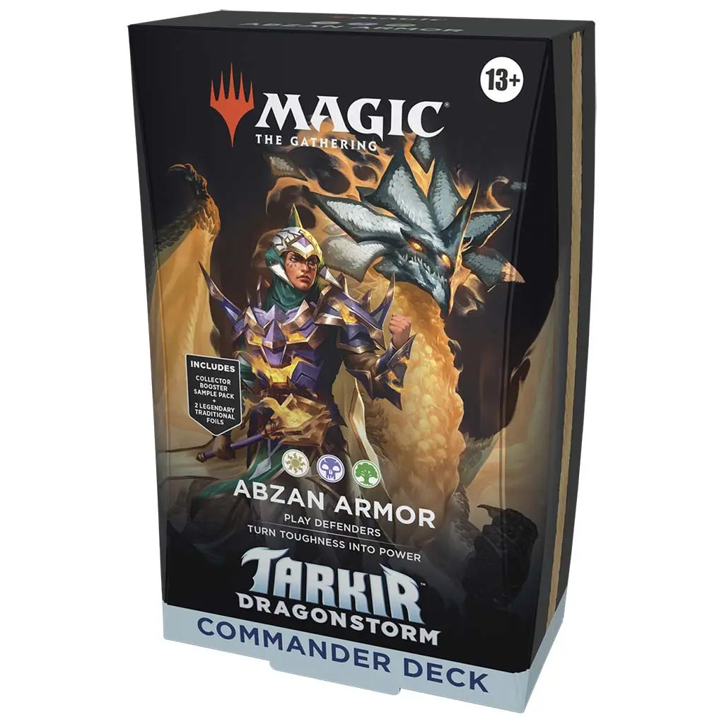 Magic The Gathering: Tarkir: Dragonstorm: Abzan Armor Commander Deck