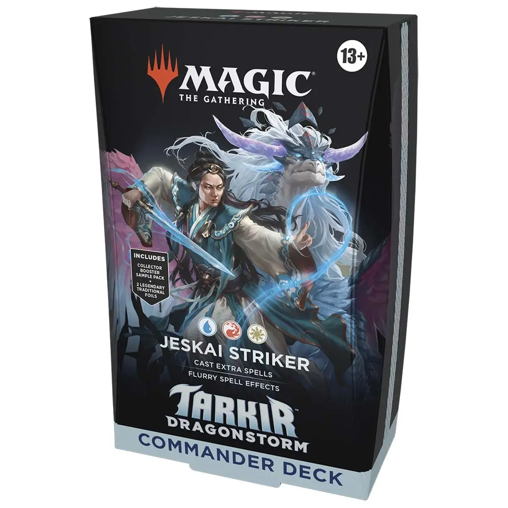 Magic The Gathering: Tarkir: Dragonstorm: Jeskai Striker Commander Deck