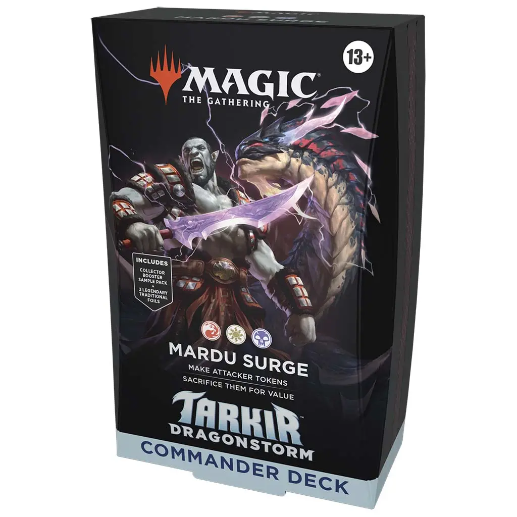 Magic The Gathering: Tarkir: Dragonstorm: Mardu Surge Commander Deck