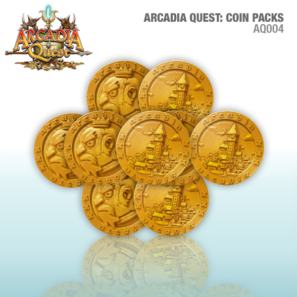 Arcadia Quest: Plastic Coins Pack