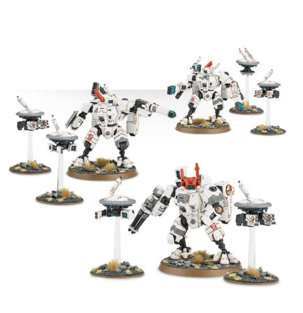 Warhammer 40k: Tau Empire XV8: Crisis Battlesuits