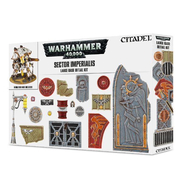 Warhammer 40k: Sector Imperialis: Large Base Detail Kit