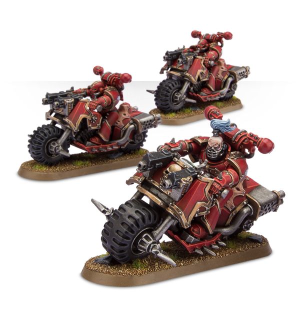 Warhammer 40k: Chaos Space Marines: Bikers