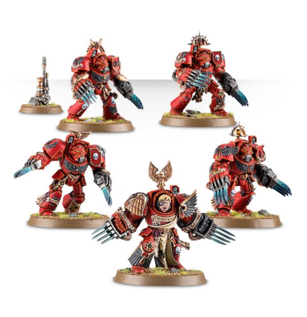 Warhammer 40k: Blood Angels: Terminator Assault Squad