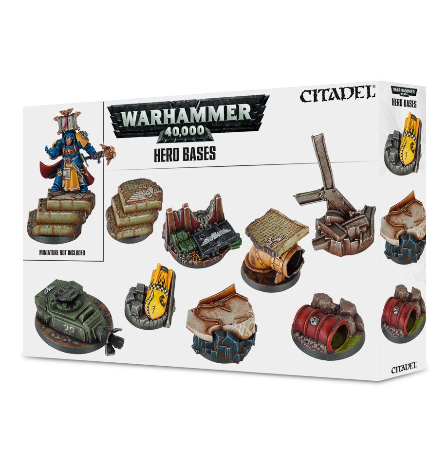 Warhammer 40k: Hero Bases