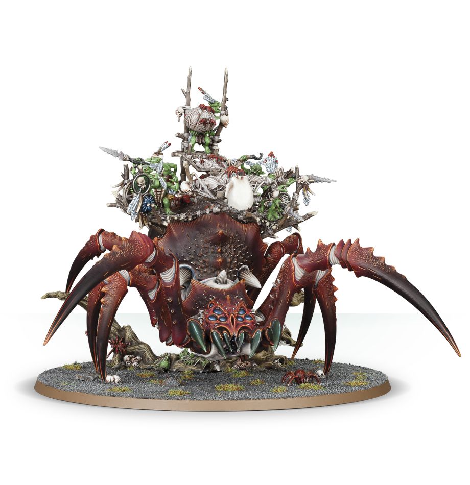 Warhammer AoS: Gloomspite Gitz: Arachnarok Spider