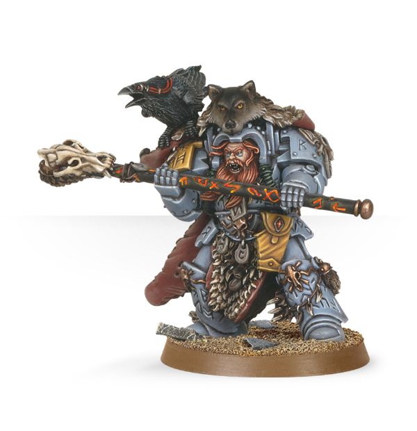 Warhammer 40k: Space Wolves: Njal Stormcaller in Terminator Armour